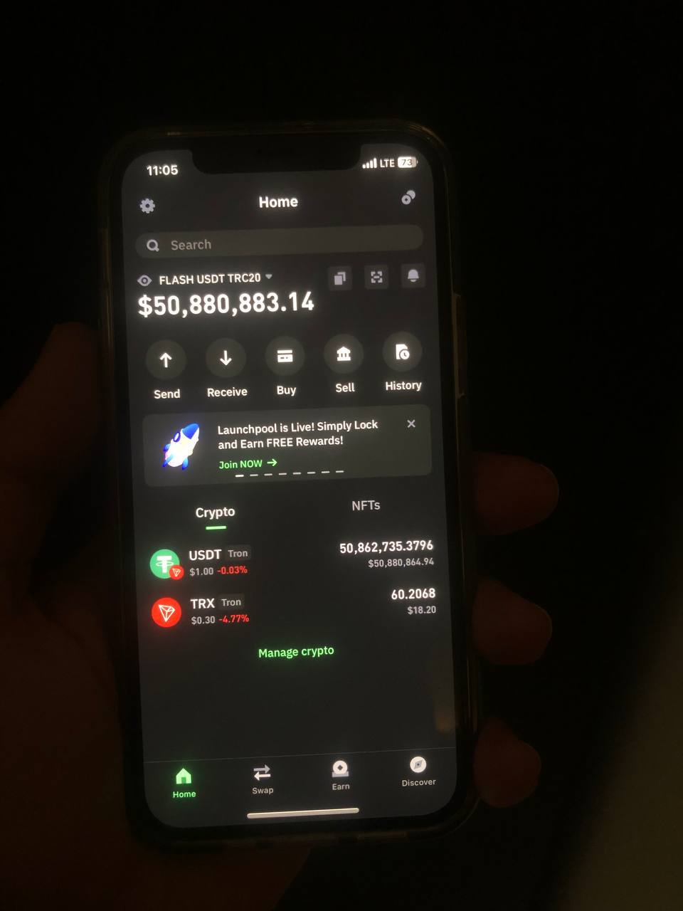 Flash USDT sender generates flash BTC that last up to 60days in destination Wallet . Sends Flash BTC and Flash USDT